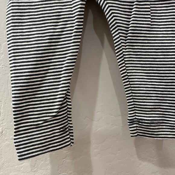 NWT Tea Collection Black Stripe Leggings - Picture 3 of 5